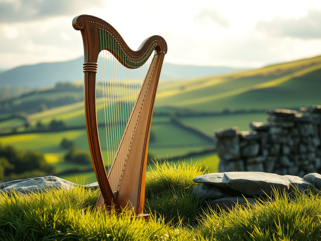 El arpa en una inmersión lingüística en Irlanda